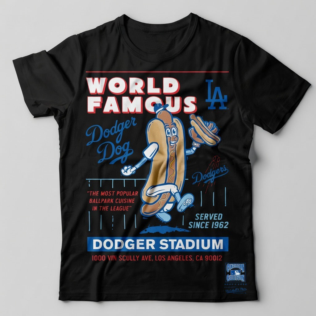 LA Baseball World Famous Dog Tee