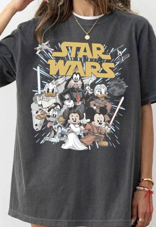 Galaxy Explorers Mouse and Friends Tee