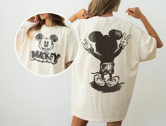 Iconic Cartoon Mouse Tee
