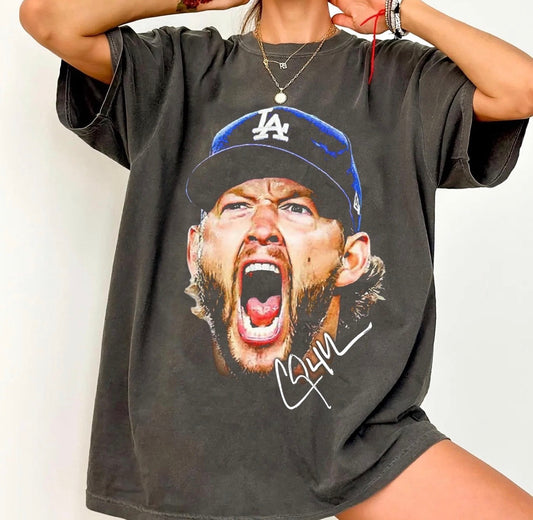 LA Baseball Ace Screaming Tee