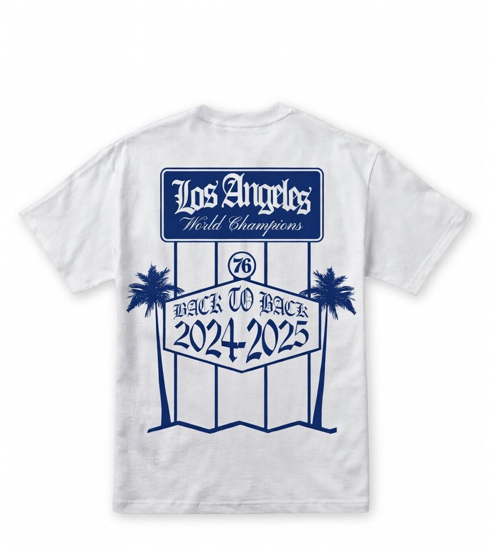 LA Baseball Back to Back Tee