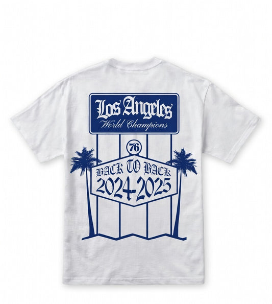 LA Baseball Back to Back Tee