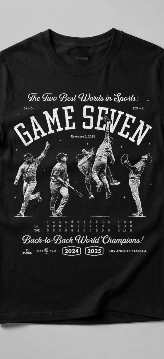 LA Baseball Best Words Tee